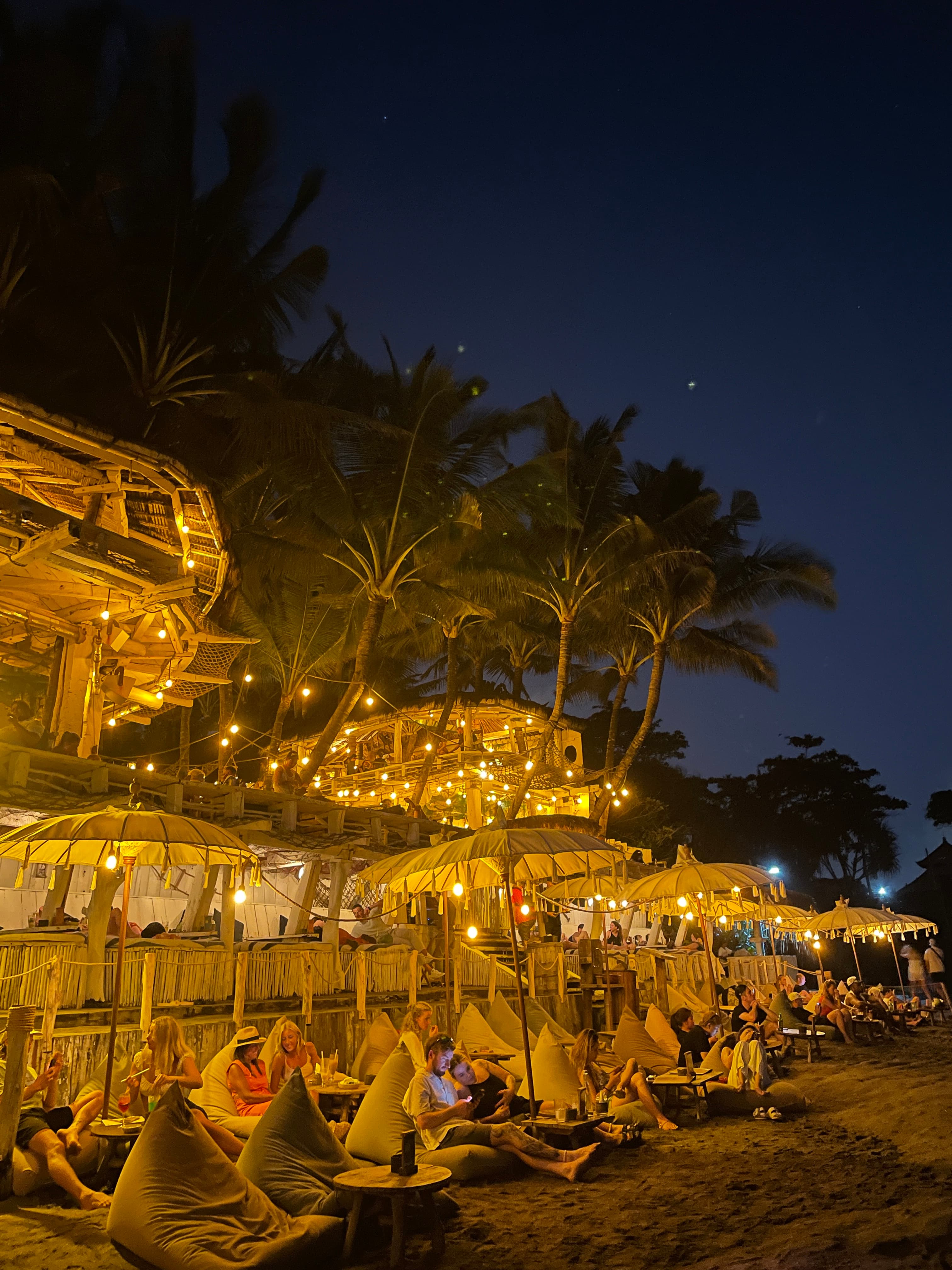 Coastal and beach club view near Echo Beach