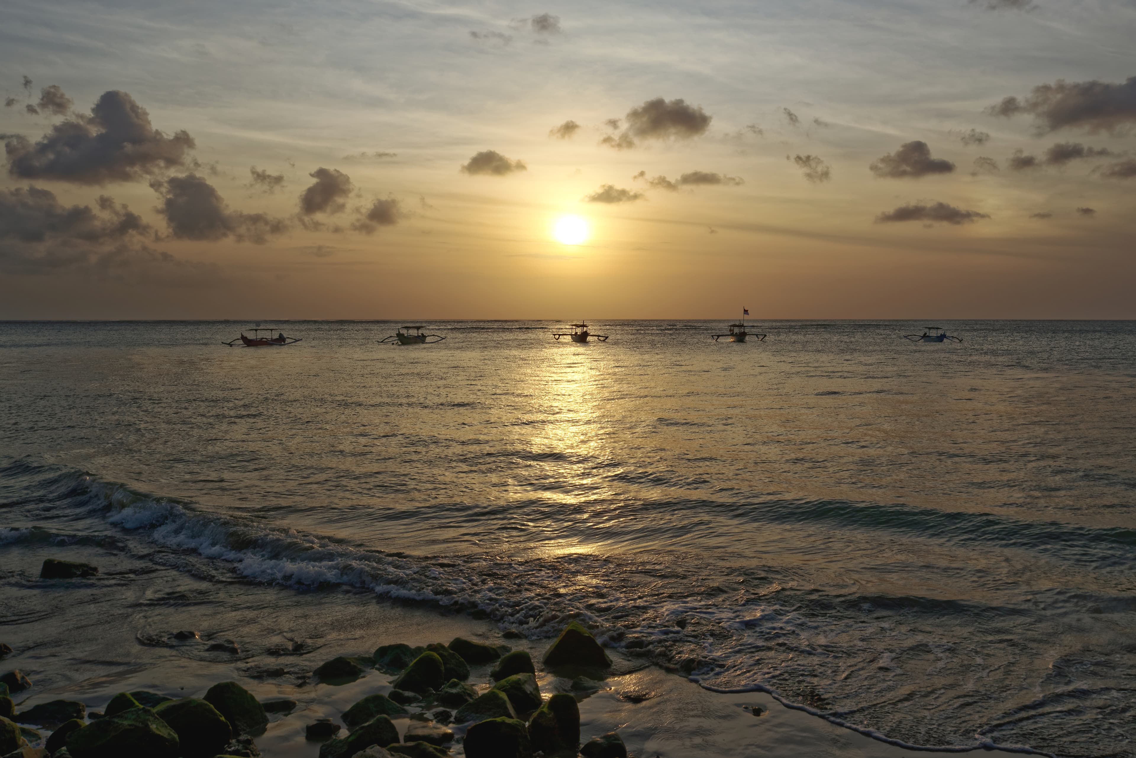 Beach scene around Kuta