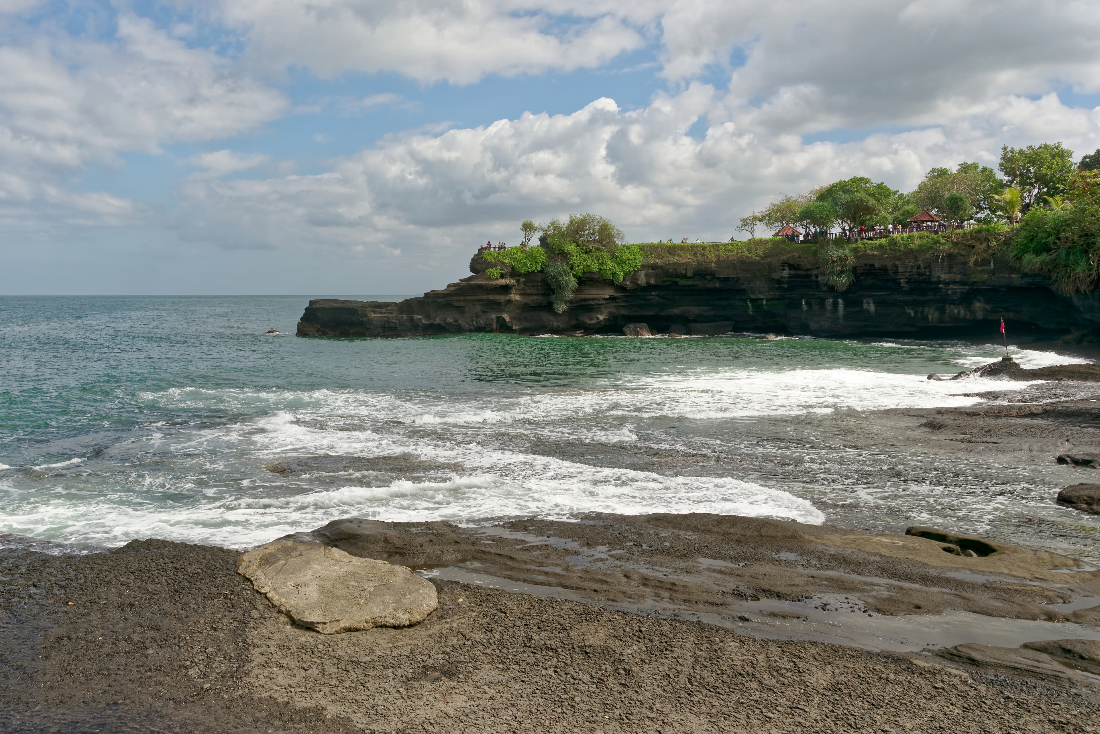 Sea-temple landscape at Tanah Lot