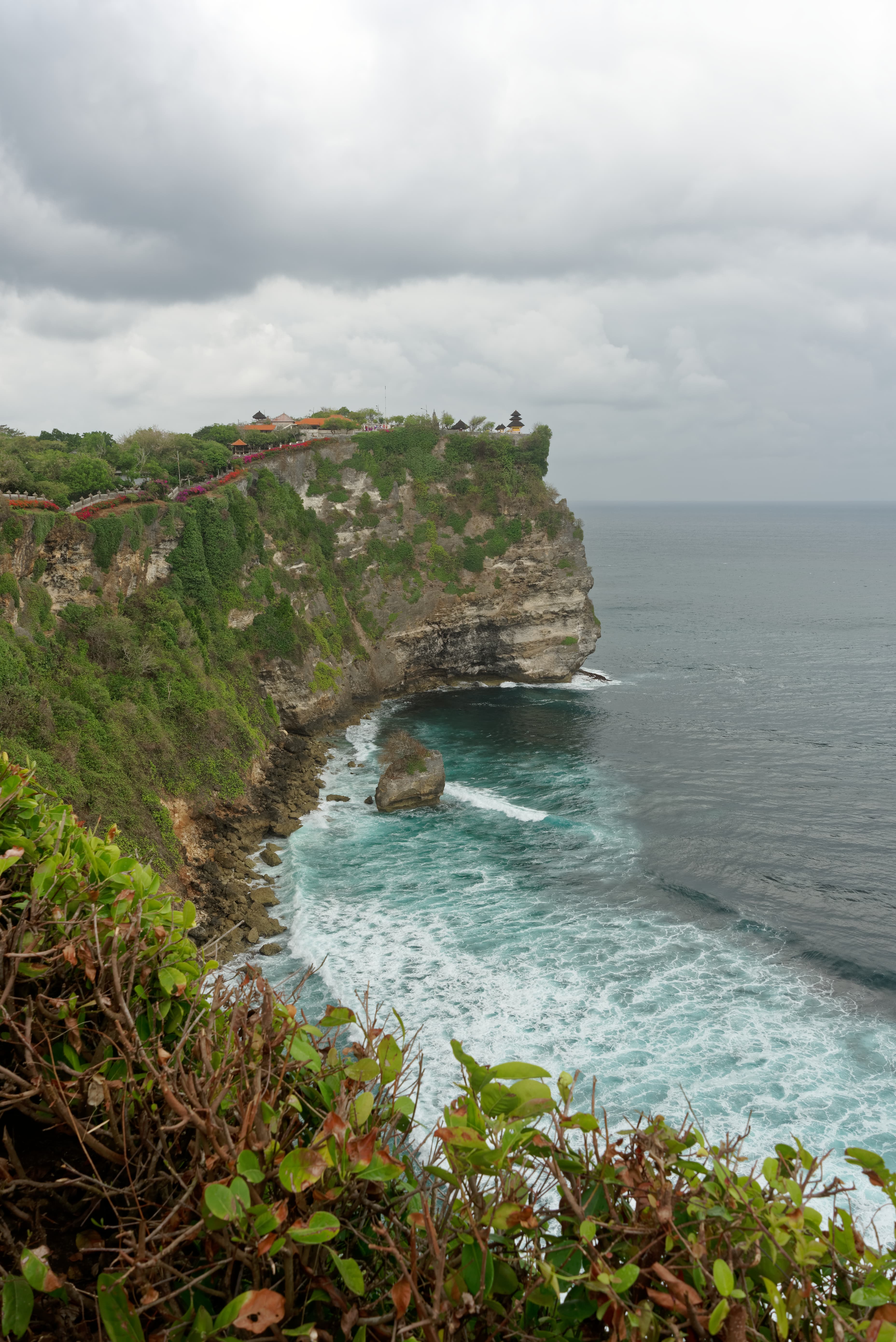 Cliff and ocean view in Uluwatu